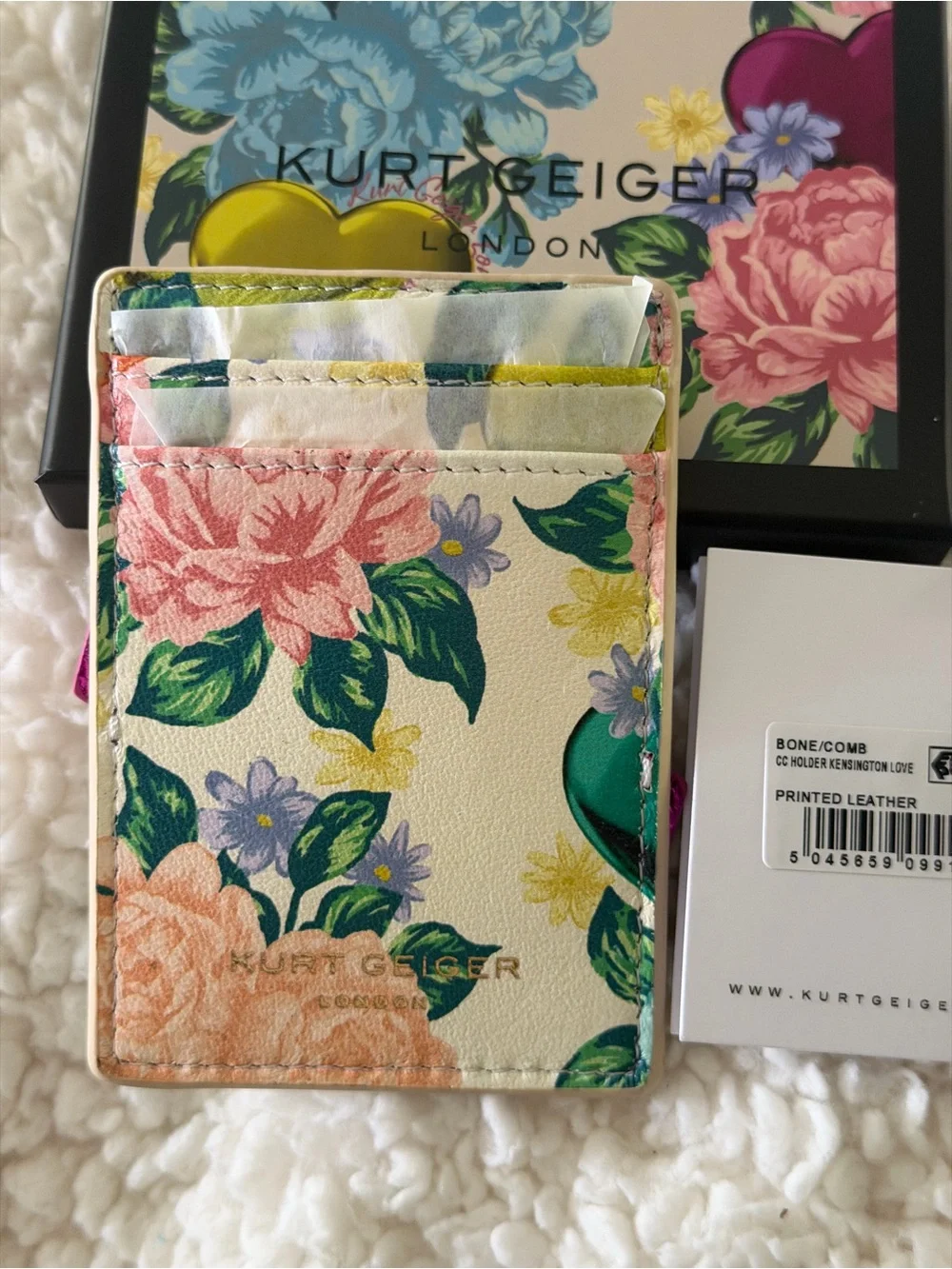 Kurt Geiger London Kensington Love Card Holder